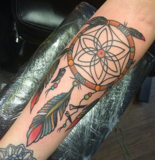 Pola Dreamcatcher Amerika Asli